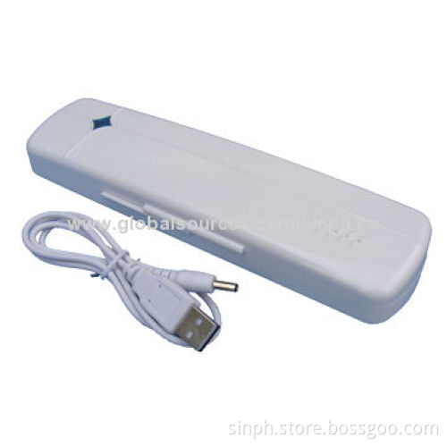 Fashionable High-quality Portable UV Toothbrush Sanitizer Case for Travel and Business